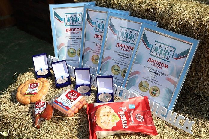 Больше всего медалей на «АмурЭкспоФорум-2018» получили продукты питания