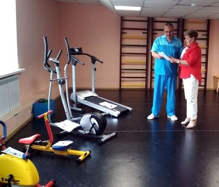 Амурской больнице подарили спортивные тренажёры для детей