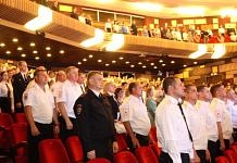 Амурские стражи порядка принимали поздравления с 300-летием российской полиции