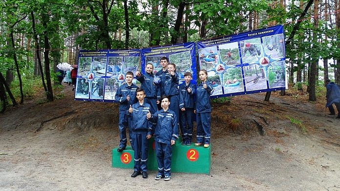120 амурских школьников участвуют в соревнованиях «Юный спасатель-пожарный»