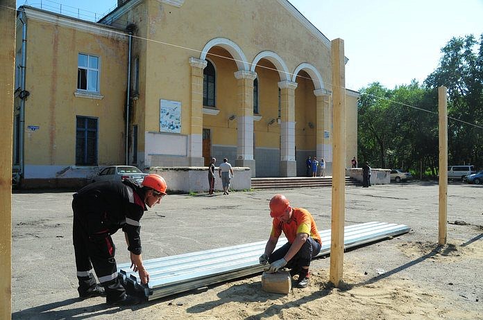 Начался первый этап реконструкции Дворца культуры в Свободном
