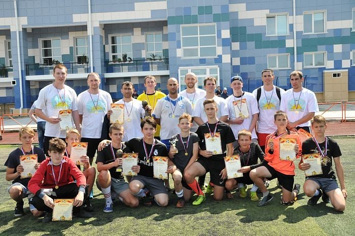 Турнир по футболу среди дворовых команд в честь Дня города прошёл в Свободном