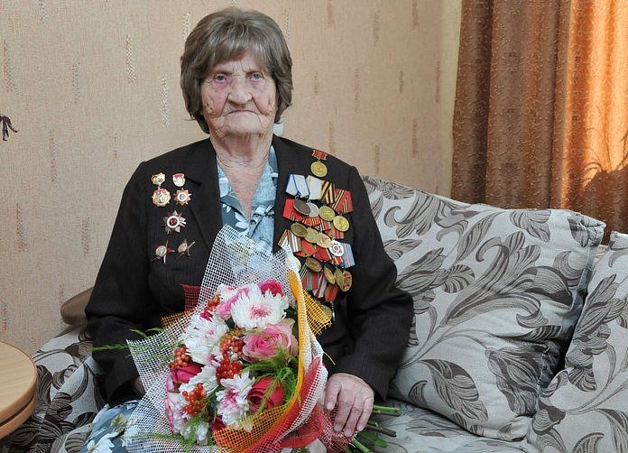 В день своего 95-летия отважная фронтовичка пожелала Свободному процветания