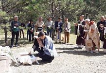 Делегация из Японии посетила в Свободном музей и мемориальное кладбище