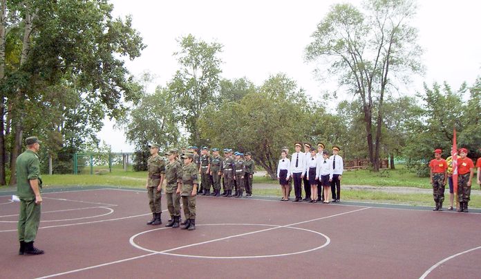 Школьники свободненского села Буссе приняли участие в областной спартакиаде казачьей молодёжи