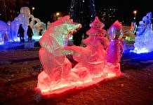 Новогодний ледовый городок уже открылся в Тынде