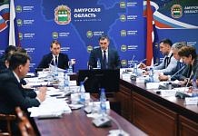 Министр РФ и губернатор Приамурья обсудили темпы развития Свободного