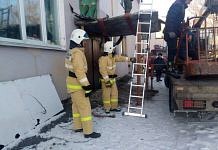 Амурские пожарные участвовали в ликвидации аварии на коммунальных сетях в селе Возжаевка