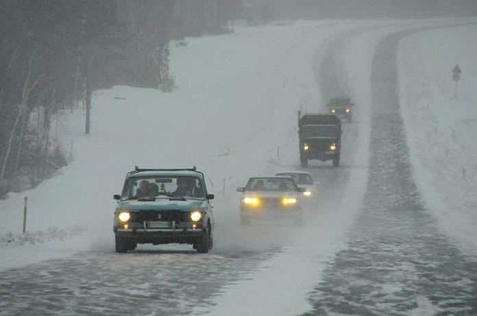 Водителям напомнили о самых опасных участках зимних трасс в Приамурье
