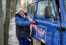 Почтальоны Приамурья даже в сильные морозы доставляют вовремя корреспонденцию и пенсии
