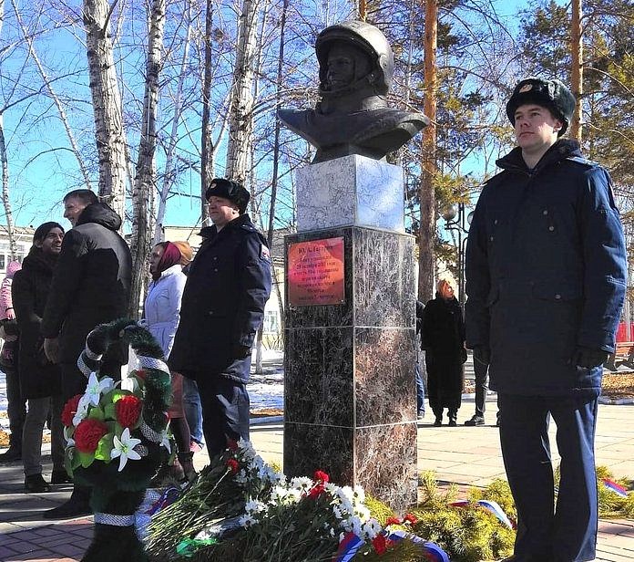 Юбилей Юрия Гагарина отметили в амурском космограде Циолковский