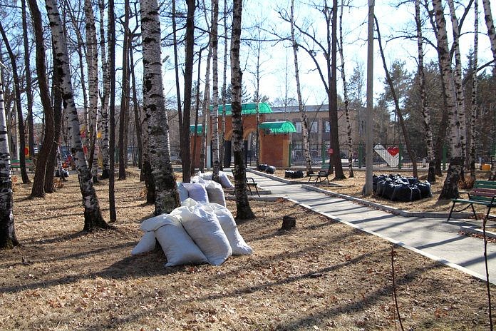 Городской парк в Свободном готовятся открыть уже 1 мая