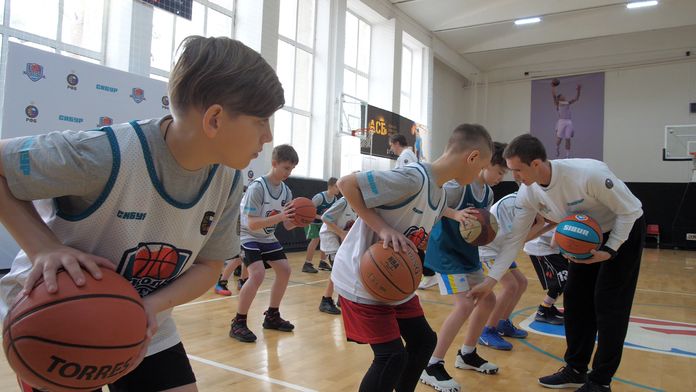 В Приамурье прошёл отбор спортсменов в «Школу баскетбола СИБУРа»