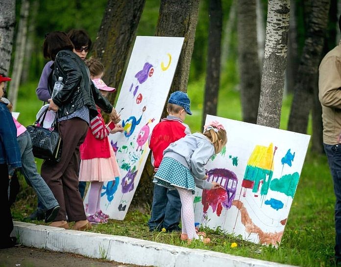 День защиты детей в Свободном отметили грандиозным праздником в парке!