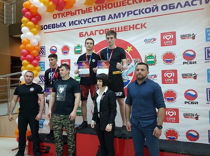 Трое бойцов клуба «Багратион» из Свободного завоевали призы на областном чемпионате