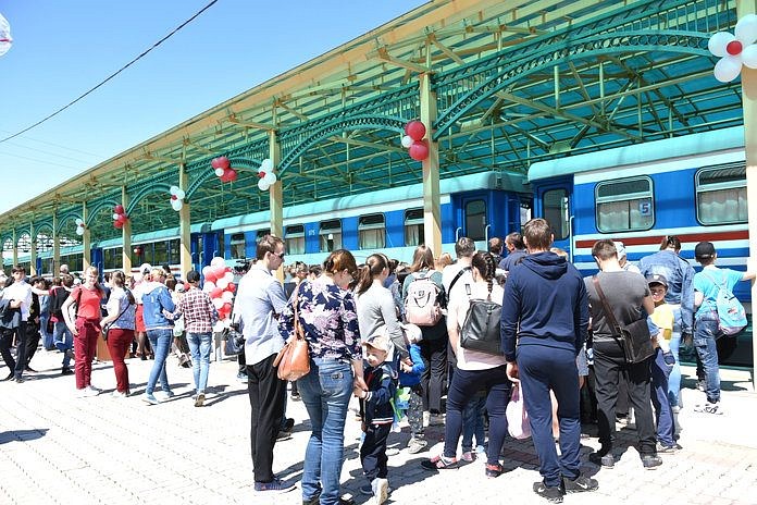 Более 6 тысяч пассажиров перевезла в июне Свободненская детская железная дорога