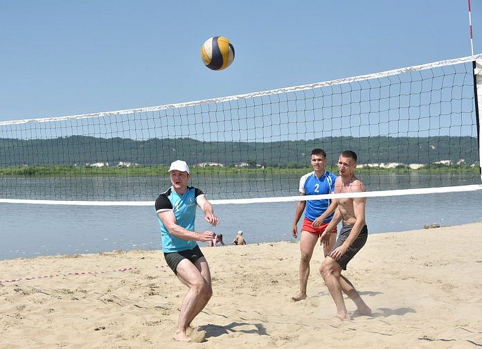 Пляж на Зее в Свободненском районе вновь стал местом летних турниров
