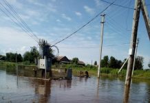 В трёх сёлах Приамурья после паводка восстановлено электроснабжение