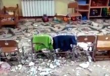 В детском саду Благовещенска на трёхлетних ребятишек обрушилась штукатурка с потолка
