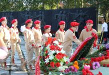 Свободненцы провели митинг на Мемориале Славы в День окончания Второй мировой войны