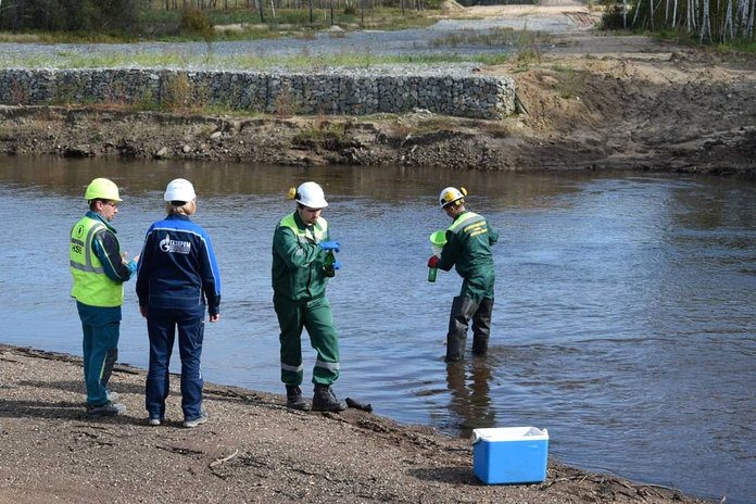 Пробы воды в речке около Амурского ГПЗ подтвердили соблюдение экологических стандартов