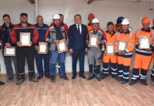 18 строителям АГПЗ  вручили награды за помощь Свободному в борьбе со стихией