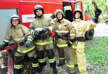 Накануне юбилея газеты свободненские журналисты испытали себя в роли пожарных