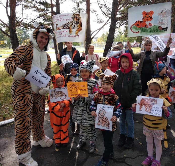 Зейская ГЭС поддержала акцию «Полосатый фестиваль» в защиту амурских тигров