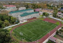 Ещё один современный школьный стадион открыли в Свободном
