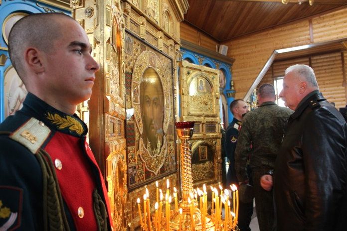 Главная икона Вооруженных сил России «Спас Нерукотворный» будет в Приамурье до конца октября