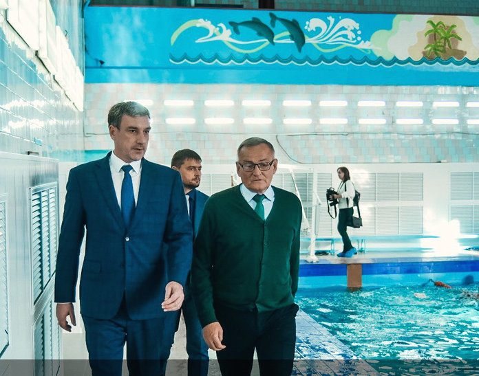 Губернатор отметил среди главных событий недели открытие самого большого в Приамурье бассейна