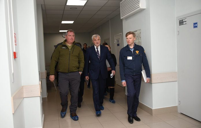 Глава Роскосмоса посетил с рабочим визитом космодром «Восточный» и г. Циолковский