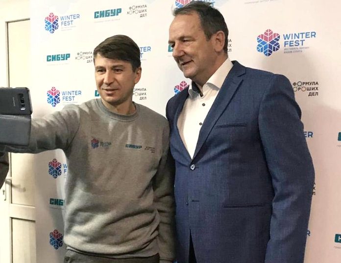 Чемпион мира Алексей Ягудин дал мастер-класс юным фигуристам Свободного