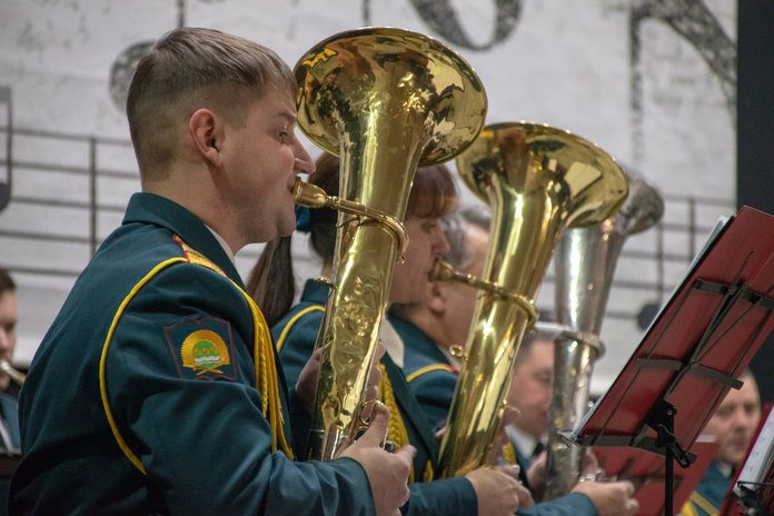 Военные музыканты вновь подарили свободненцам праздник