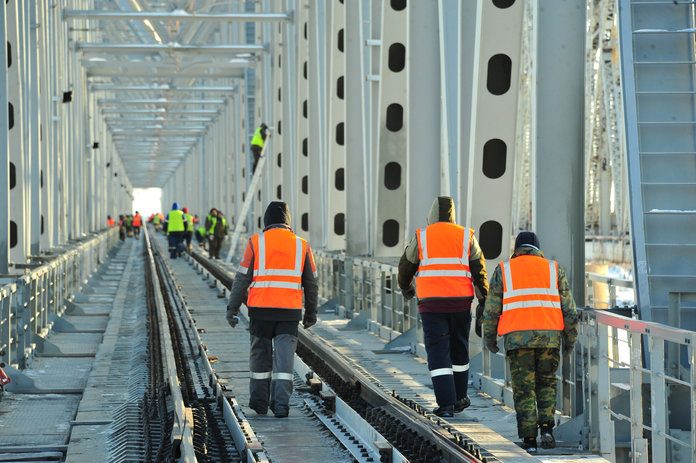 Поезда увеличат скорость на новом мосту через Зею около Свободного
