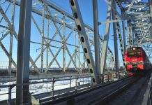 Поезда увеличат скорость на новом мосту через Зею около Свободного
