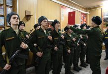 Призывники из разных регионов России — от Крыма до Бурятии — приняли присягу в Свободном