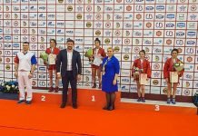 Амурские самбисты взяли две медали на первенстве России