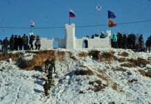 Смена «Призывники Амура — 2020» завершилась штурмом снежной крепости