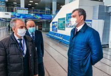 Губернатор Приамурья проверил работы по дезинфекции в аэропорту Благовещенска