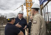 Глава Роскосмоса Дмитрий Рогозин посетил с рабочим визитом космодром «Восточный»