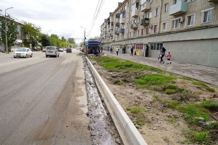 Затянувшийся ремонт главной улицы в Свободном грозит подрядчику 9-миллионным штрафом