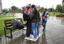 Квест-игра «Дальневосточная Победа» в Свободном проходила под проливных дождём