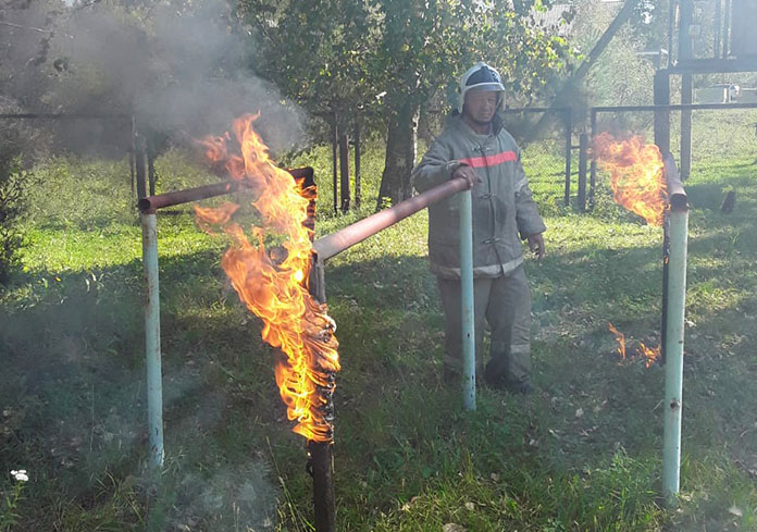Добровольные пожарные дружины готовятся защищать Приамурье от осенних пожаров