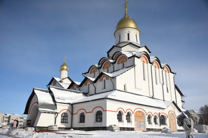 В Свободном завершается строительство храма в честь цесаревича Алексея