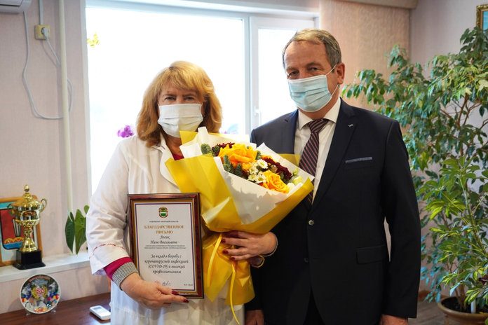 Свободненцев наградили за вклад в борьбу с коронавирусом