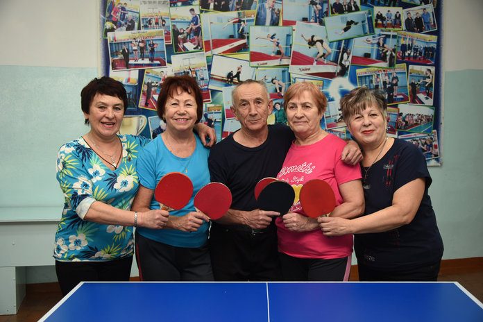 «Клуб любителей настольного тенниса 50+» приглашает свободненцев на занятия