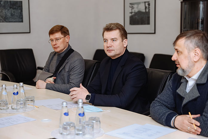 Губернатор Приамурья Василий Орлов встретился с заместителями гендиректора холдинга «РЖД»