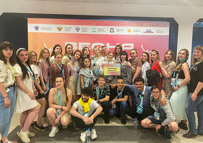 Впервые на «Российской студенческой весне» амурчане стали призёрами