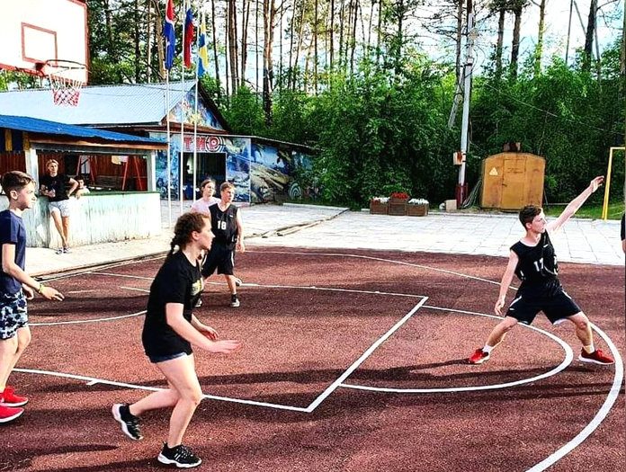 Лагерь «Спортивный» собрал юных баскетболистов из разных городов Приамурья